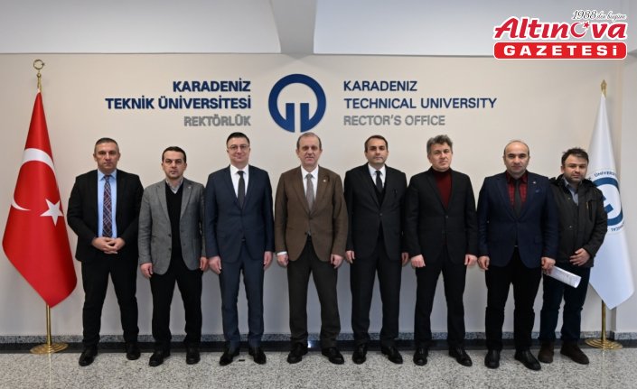 Trabzon İŞKUR Müdürü Kaba, KTÜ'yü ziyaret etti