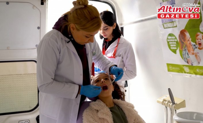 Trabzon'da “Ağız ve Diş Sağlığı Gezici Tarama Aracı“ tanıtıldı