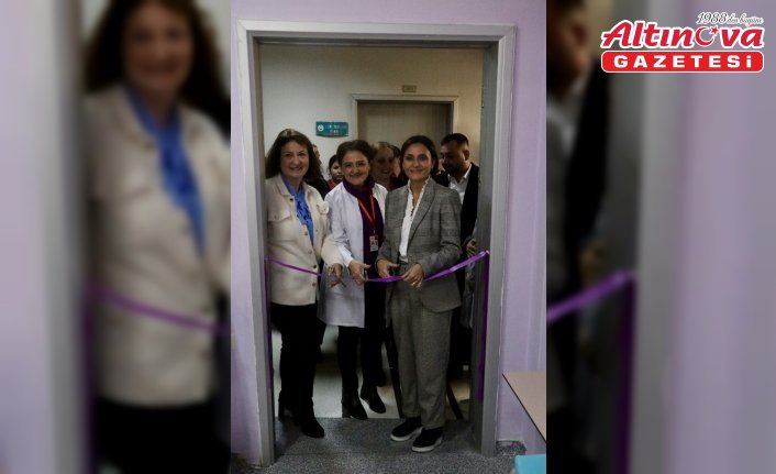 Trabzon'da anne-bebek uyum odası hizmete girdi