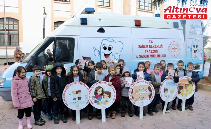 Trabzon'da “Aslı ile Limon Dişler Diyarında“ kitabı çocuklara tanıtıldı