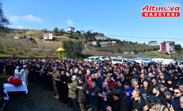 Trabzon'da Kıbrıs gazisi Akşan son yolculuğuna uğurlandı