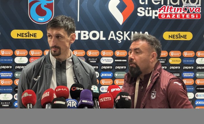 Trabzonspor-Eyüpspor maçının ardından