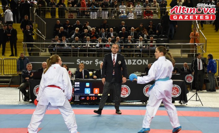Türkiye Karate Şampiyonası Trabzon'da başladı