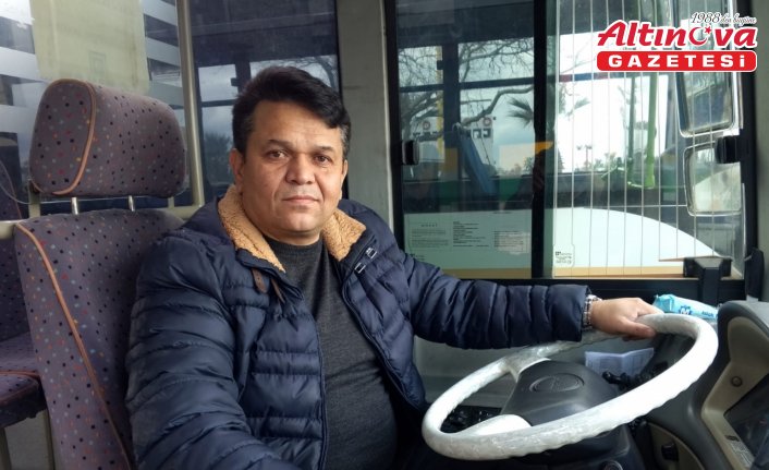 Zonguldak'ta halk otobüsü şoförü, fenalaşan yolcuyu hastaneye yetiştirdi