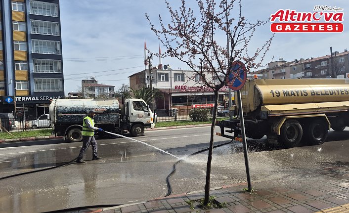19 Mayıs Belediyesinden bayram temizliği