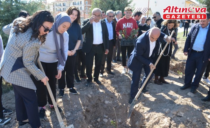 Atıl okul bahçeleri meyve bahçesine dönüşüyor