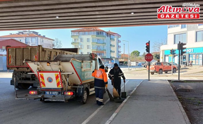 Bafra'da bayram temizliği