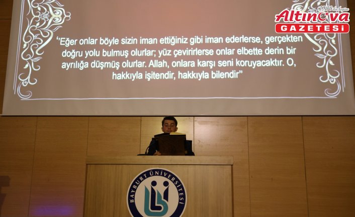 Bayburt'ta “Kur'an-ı Kerim'i Güzel Okuma Yarışması“ yapıldı