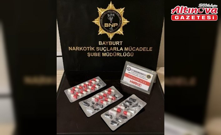 Bayburt'ta uyuşturucu madde operasyonu