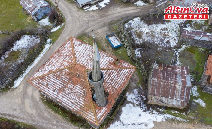 Bolu'da resim ve motiflerle bezeli köy camisi restorasyonla eski ihtişamına kavuşacak