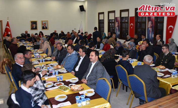 Boyabat'ta şehit aileleri ve gaziler onuruna iftar yemeği