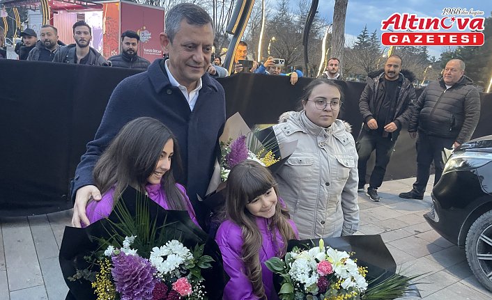 CHP Genel Başkanı Özel, Bolu'da iftar programında konuştu