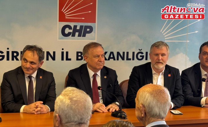CHP Genel Başkan Yardımcısı Zeybek, Giresun'da konuştu: