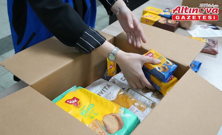 Düzce'de, çölyak hastalarına glütensiz gıda kolileri dağıtıldı