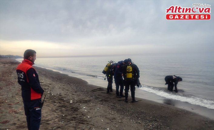 Düzce'de denizde kaybolan kişi için arama çalışması başlatıldı