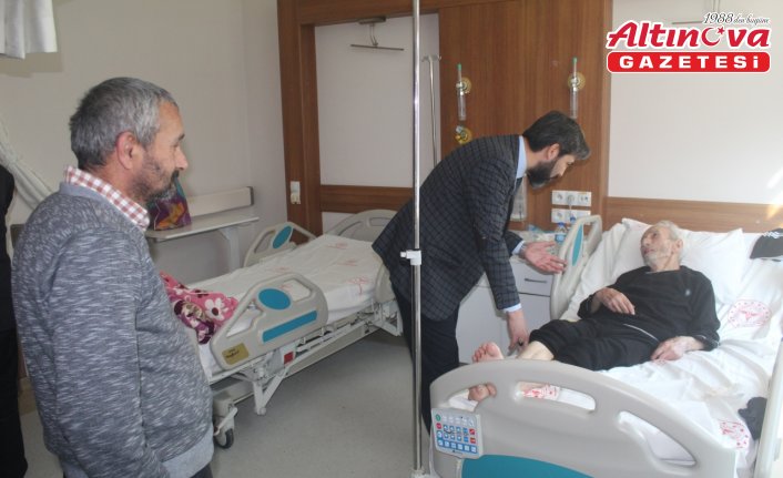 Espiye Müftüsü Gülbe'den hastalara ziyaret