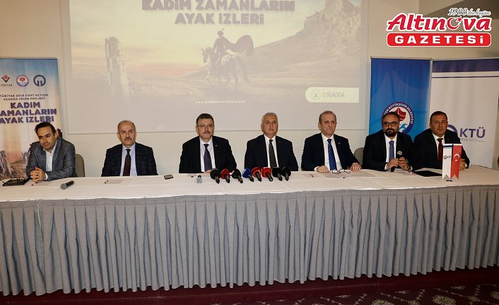 Fatih Sultan Mehmet'in Trabzon'u fethederken kullandığı rotayı belirleyen projenin tanıtımı yapıldı