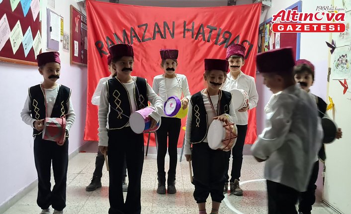 Havza'da öğrenciler geleneksel ramazan şenliğinde bir araya geldi