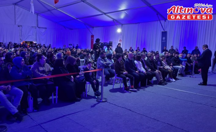 Hayati İnanç Samsun'da ramazanın maneviyatını anlattı