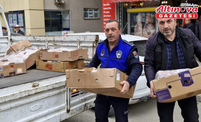 İlkadım'da kasaplar denetlendi