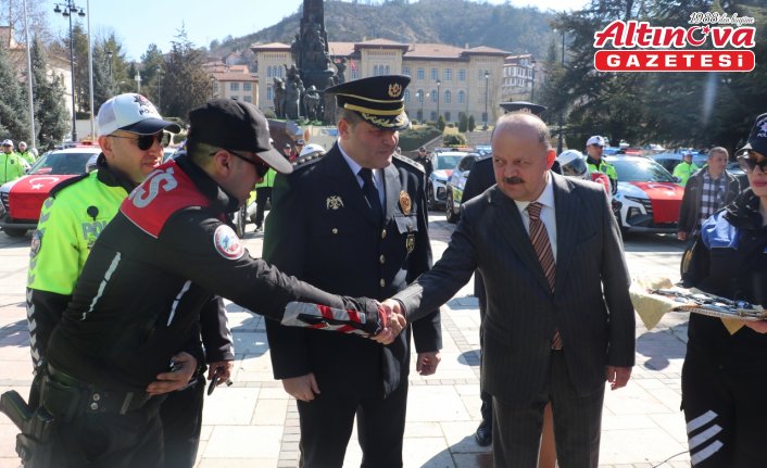 Kastamonu'da emniyet teşkilatının filosuna 32 araç eklendi