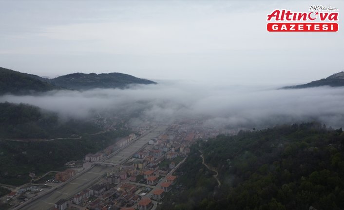 Kastamonu'da sis etkili oldu