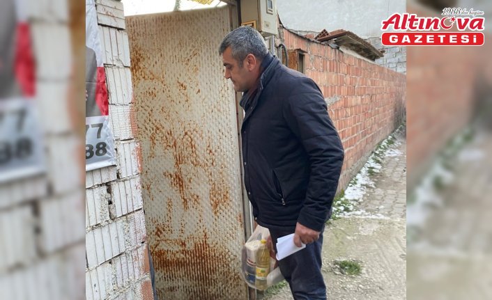 Merzifon’da ihtiyaç sahiplerine gıda paketi dağıtıldı