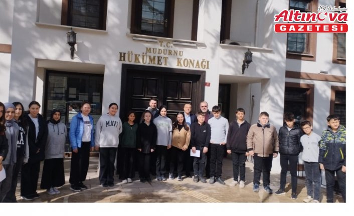 Mudurnu'da öğrenciler yardım kuruluşlarını ziyaret etti