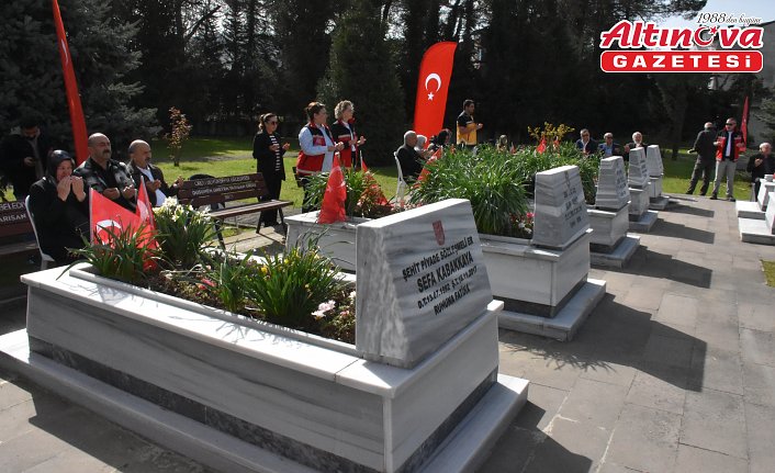 Ordu'da Ramazan Bayramı dolayısıyla şehitlik ziyaret edildi