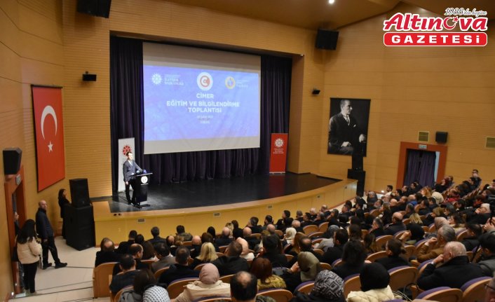 Ordu'da CİMER Eğitim ve Bilgilendirme Toplantısı düzenlendi