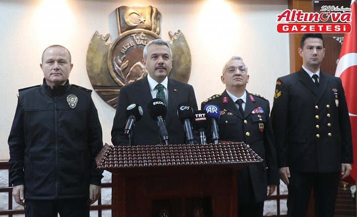 Rize'de asayiş bilgilendirme toplantısı yapıldı