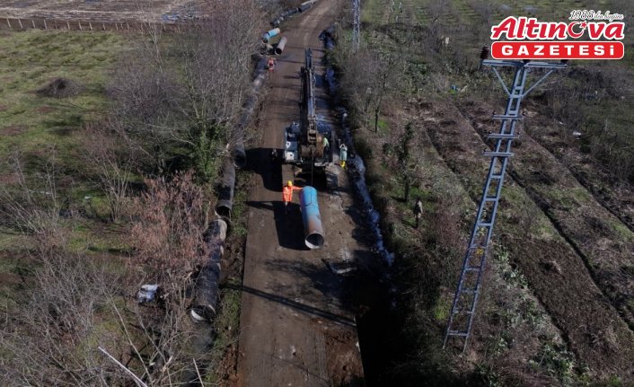 Salıpazarı'nda içme suyu altyapısı güçleniyor