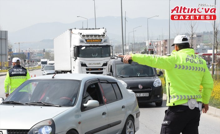 Samsun-Ankara kara yolunda bayram öncesi trafik denetimleri artırıldı