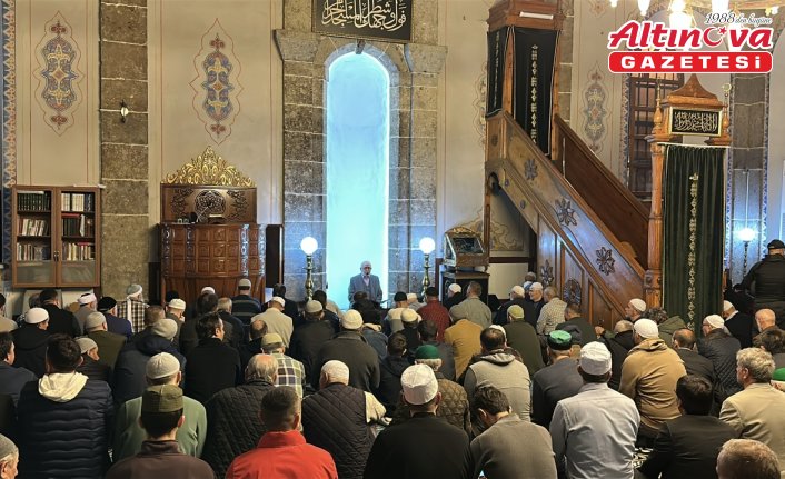 Samsun Büyük Cami'de Kadir Gecesi idrak edildi