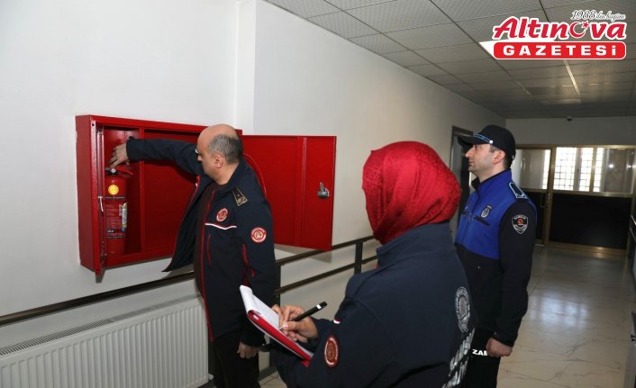 Samsun itfaiyesi 17 ilçede denetimlerini sürdürüyor