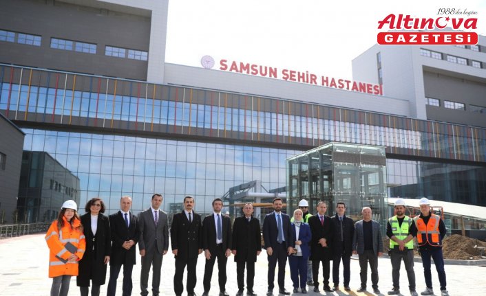Samsun Şehir Hastanesi'nin inşaatı yüzde 100'e yaklaştı