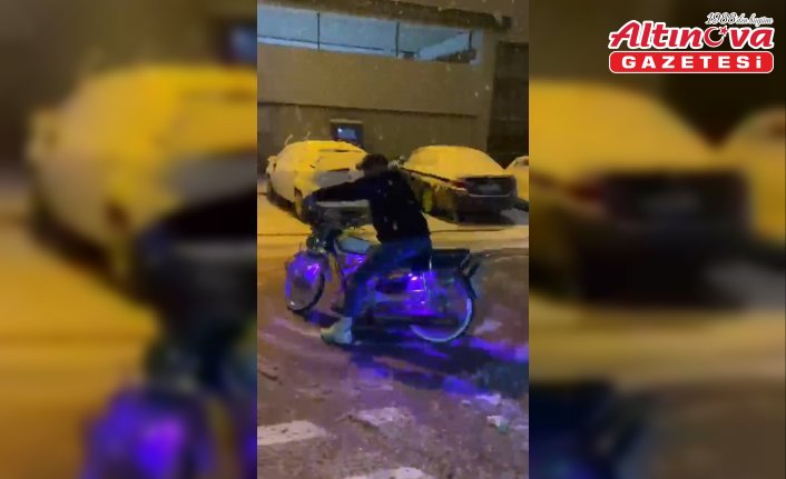 Bafra'da drift görüntüsünü paylaşan kişiye para cezası uygulandı