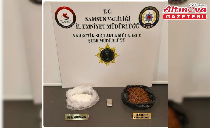 Samsun'da düzenlenen uyuşturucu operasyonlarında 5 zanlı yakalandı
