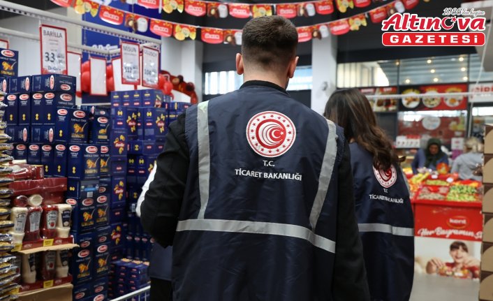 Samsun'da Ramazan Bayramı öncesi marketler denetlendi