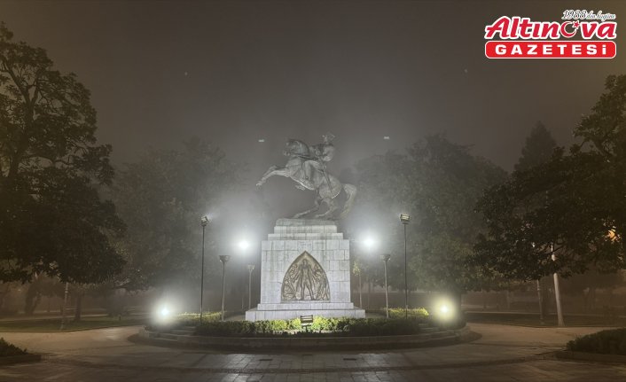 Samsun'da sis etkili oldu