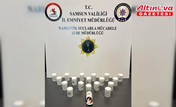 Samsun'da uyuşturucu operasyonunda 3 zanlı yakalandı