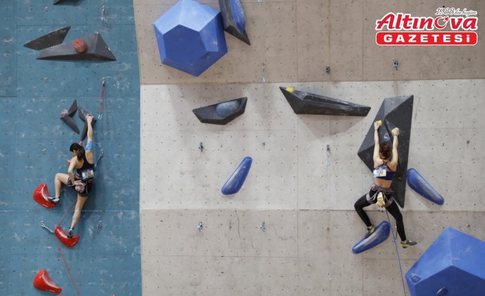 Samsun'da yapılan Spor Tırmanış Gençler Türkiye Şampiyonası sona erdi