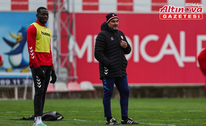 Samsunspor, Kasımpaşa maçının hazırlıklarını sürdürdü