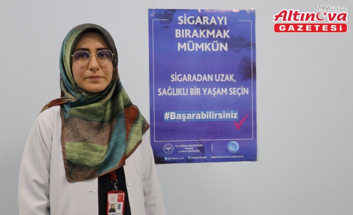 Sigarayı bırakan tıbbi mümessil yaşadığı değişimi anlattı