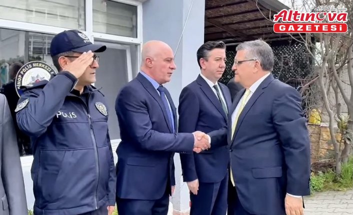 Sinop Valisi Özarslan’dan polis ve jandarmaya bayram ziyareti