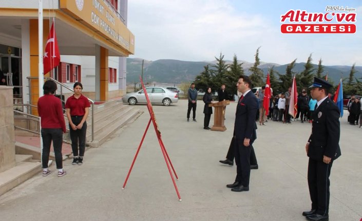 Tokat'ta 18 Mart Şehitleri Anma Günü ve Çanakkale Deniz Zaferi'nin 110. yıl dönümü