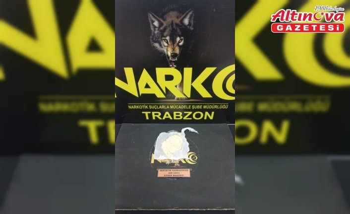 Trabzon'da uyuşturucu operasyonlarında 5 zanlı gözaltına alındı