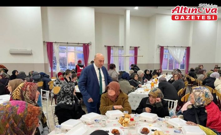 Yeniçağa'da mahalle sakinleri iftar sofralarında buluşuyor