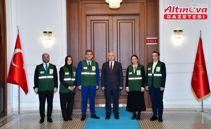 Yeşilay Trabzon Şube Başkanı Güner'den Vali Yıldırım'a ziyaret