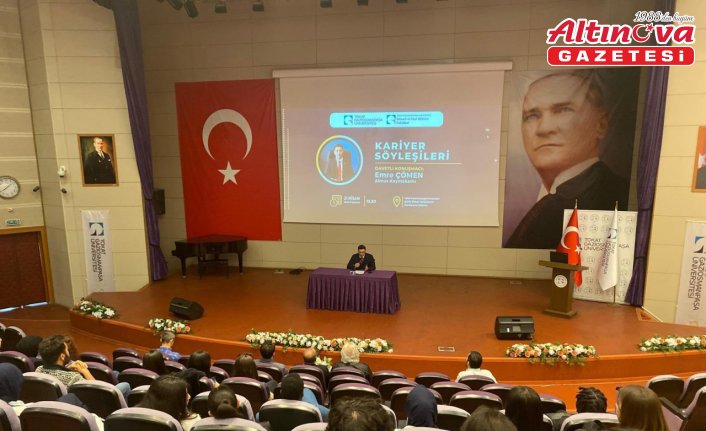 Almus Kaymakamı Çömen, üniversite öğrencileriyle bir araya geldi